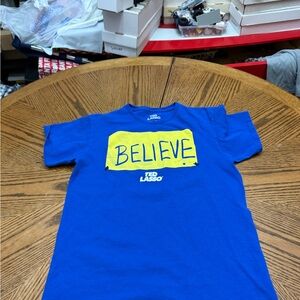 Ted Lasso Blue 'Believe' Men's Short Sleeve Tee